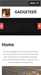 Mobile Screenshot of gadgeteer.co.za