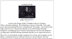 Desktop Screenshot of gadgeteer.us